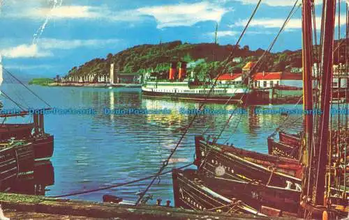 R662422 King George V. At Oban Pier. valentinstag. Valchrome. 1315. V. Style. 1962