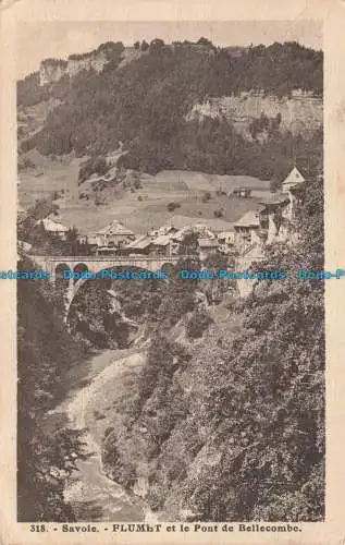 R663958 Savoie. Et Le Pont de Bellecombe. L. Morand