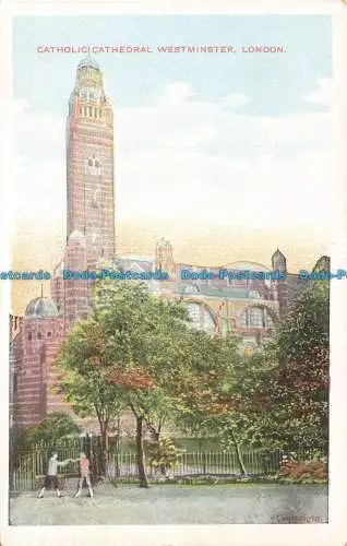 R663976 London. Katholische Kathedrale. Westminster. D. und D.G