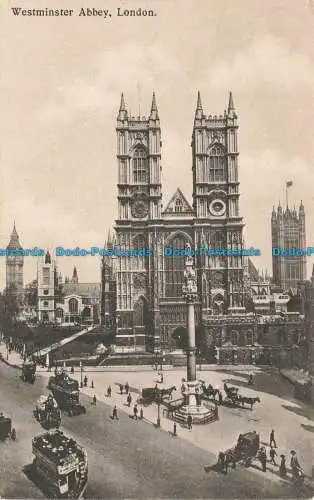 R663977 London. Westminster Abbey. Selfridge