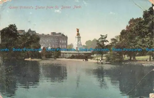 R665353 Queen Victoria Statue aus dem St. James Park. The Philco Publishing. Serie