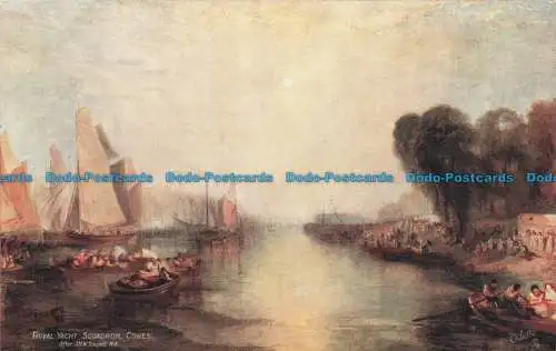 R665361 Cowes. Royal Yacht Squadron. Galerie Bilder. J. M. W. Turner. stecken. Oi