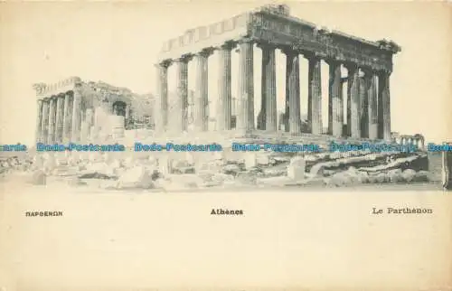 R662462 Athenes. Le Parthenon. Pallis und Cotzias