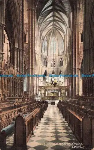 R663507 London. Westminster Abbey. Chor. E. Gordon Smith