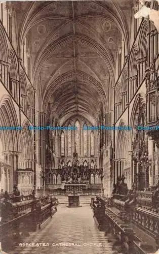 R663508 Worcester Cathedral. Chor E. Jackson. Jay em Jay GY. Serie