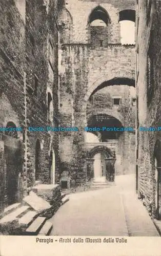 R663515 Perugia. Archi Della Maesta Della Volte. T. De Carolis