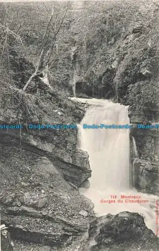 R664049 Montreux. Gorges du Chauderon. Karten