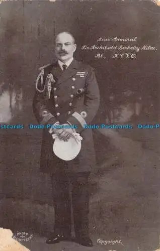 R664765 Konteradmiral. Sir Archibald Berkeley Milne. G. D. und D. L. The Star Ser