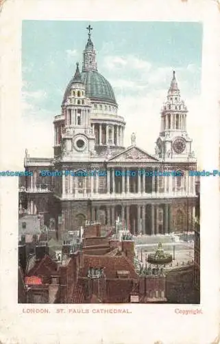 R664775 London. St. Pauls Cathedral. 1904