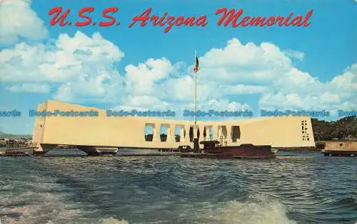 R665443 U.S.S. Arizona Memorial. Ray Helbig Hawaiian Service. W. S. Crocker. N