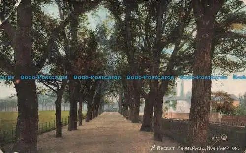 R665461 Northampton. Eine Becket Promenade. W