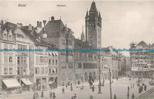 R666199 Basel. Rathaus. Rathe Fehlmann. Nr. 4013