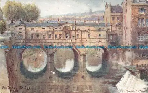 R666201 Badewanne. Pulteney Bridge. stecken. Oilette. Nr. 4014