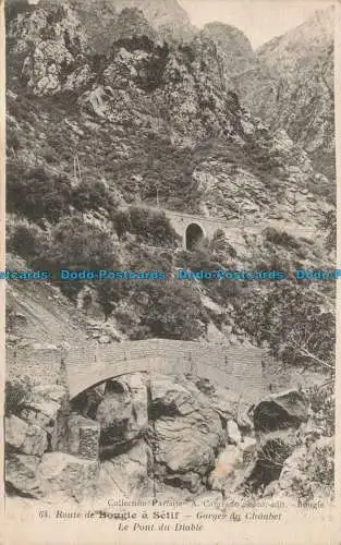 R664095 Route de Bougie a Setif. Gorges du Chaabet. Kollektion Parfaite. A. Cara