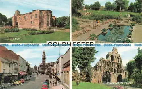 R666264 Colchester. Das Schloss. J. Salmon. Multi View