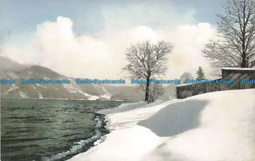 R665534 Das Meer. Winterschnee. N. und D. Photochromie