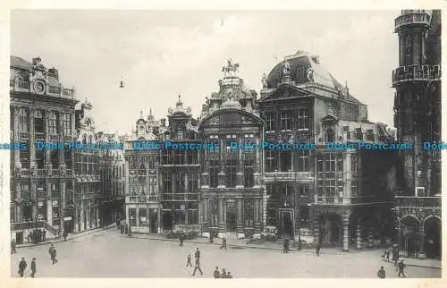 R666271 Bruxelles. La Grand Place. Ern. Nels Thill