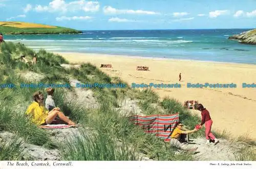 R664171 Cornwall. Der Strand. Crantock. John Hinde. E. Ludwig. 1964