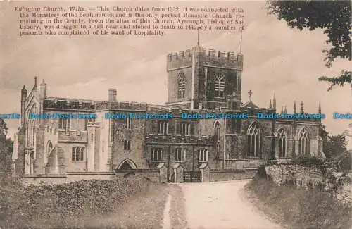 R664186 Wilts. Edington Church. R. Wilkinson