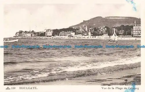 R664904 Houlgate. Vue de la Plage de Cabourg. C.A.P