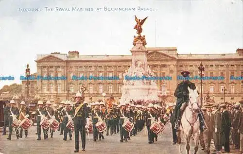 R665561 London. Die Royal Marines im Buckingham Palace. Photochrom. Celesque Ser