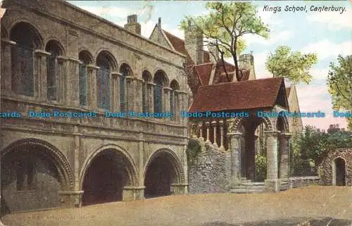 R665577 Canterbury. Königsschule. H. J. Goulden. 1905