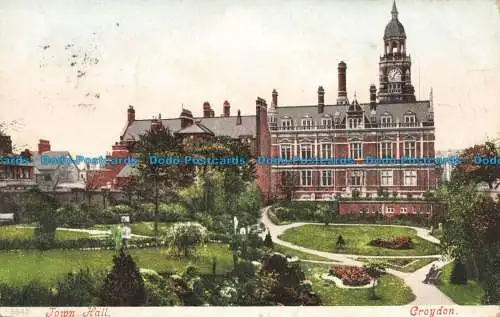 R665590 Croydon. Rathaus. 1904