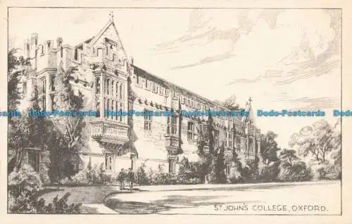 R664228 Oxford. St. John College. Penrose und Palmer