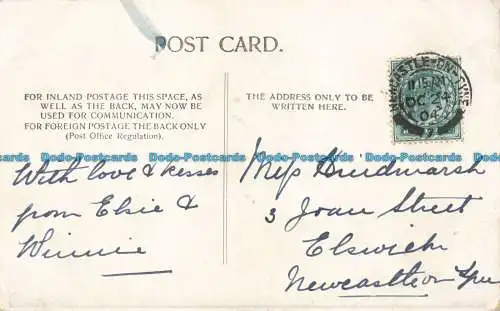 R667151 Morpeth. Postkarte. 1904