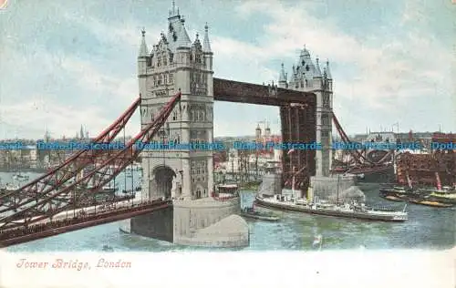 R664954 London. Tower Bridge. Serie Valentine. 1905