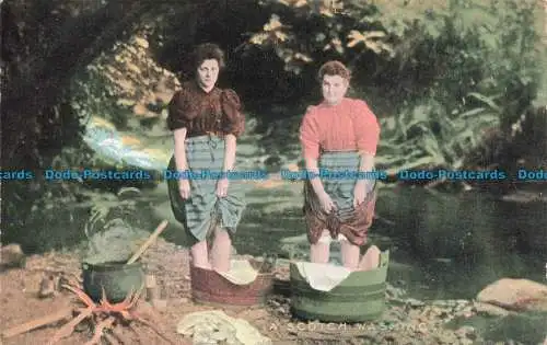 R665613 A Scotch Washing. The National Series. 1904