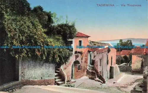 R665621 Taormina. Via Timoleone. G. Attanasio. Nr. 105