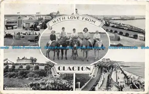 R666361 With Love From Clacton. Pier Eingang. Multi View