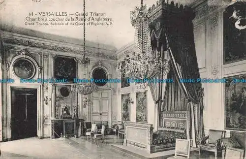 R666363 Versailles. Grand Trianon. Schlafzimmer der Königin von England. A. Papeghin