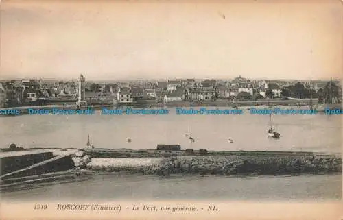 R664256 Roscoff. Finistere. Le Port Vue Generale. ND