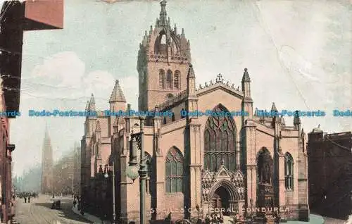 R664974 Edinburgh. Kathedrale St. Giles. The National Series. 1904