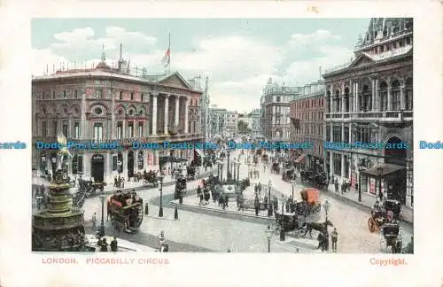 R667192 London. Piccadilly Circus. Postkarte