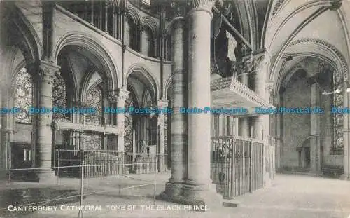 R664277 Kathedrale von Canterbury. Grabmal des Schwarzen Prinzen. E. Krähe. 1922