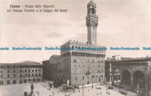 R664283 Firenze. Piazza della Signoria. S.T.A