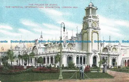 R666395 London. The Imperial International Exhibition. Der Palast der Musik. G.D