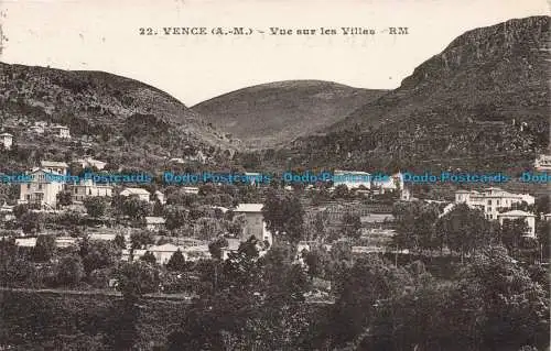 R664291 Vence. A. M. Vue Sur Les Villes. Rostan et Munier