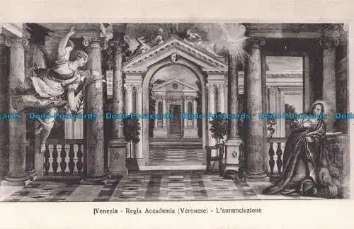 R664294 Venezia. Regia Accademia. Veronese. L annunciazione. Anderson