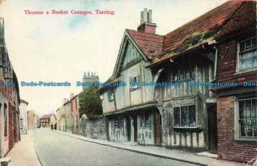 R665676 Teeren. Thomas a Becket Cottages. 1931