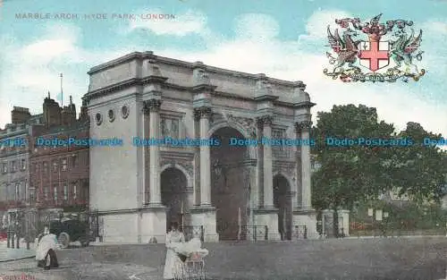 R667240 London. Hyde Park. Marmorbogen. G.D. und D