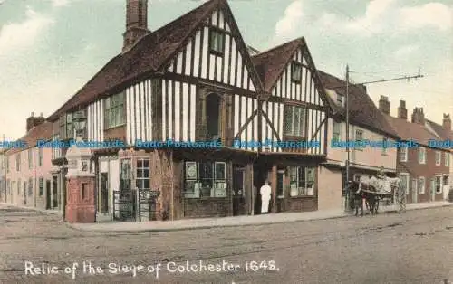 R665042 Relikt der Belagerung von Colchester. W. H. 1912