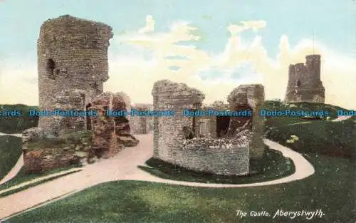 R665711 Aberystwyth. Das Schloss. R.B