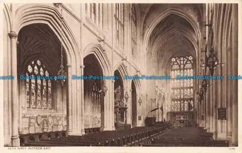 R666449 Bath Abbey. Innenraum Ost