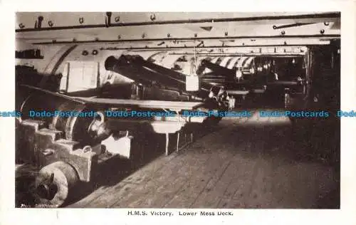 R666454 H.M.S. Victory. Unteres Mess Deck. Sturm und Polden