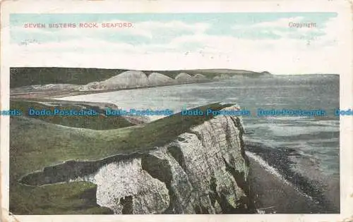 R664348 Seaford. Seven Sisters Rock. D. und D.G. 1906