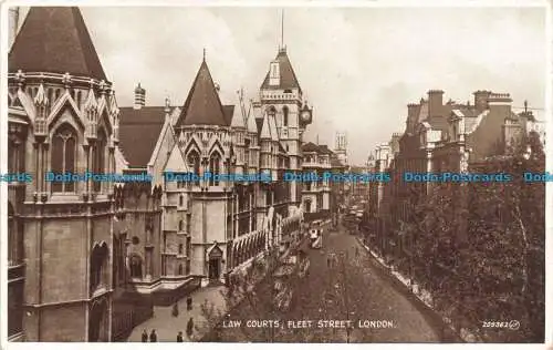 R665074 London. Gerichte. Fleet Street. Valentinstag. Foto Braun